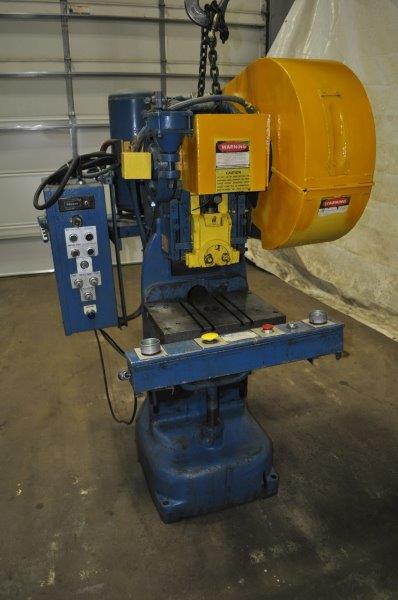 25 Ton, Rousselle #25H, horn press, 2" stroke, 6-3/4" throat, 4.5"-15.5" shut height, 2" adj., 135 SPM, 14" x - Image 1