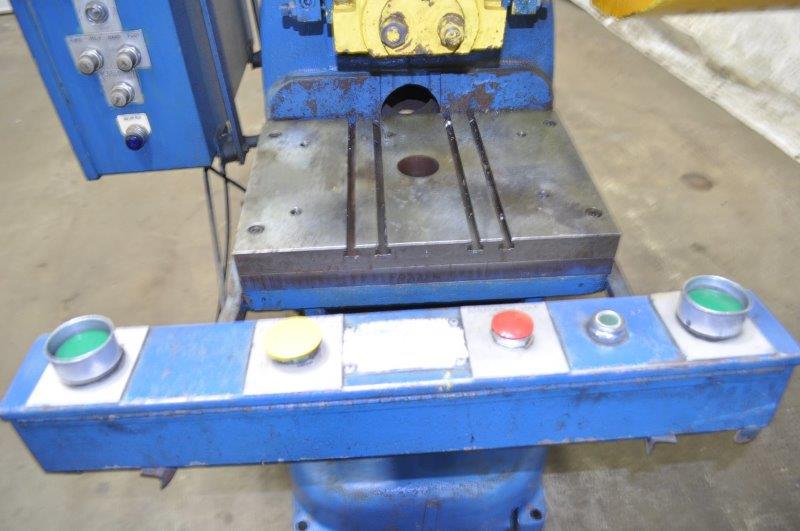 25 Ton, Rousselle #25H, horn press, 2" stroke, 6-3/4" throat, 4.5"-15.5" shut height, 2" adj., 135 SPM, 14" x - Image 6