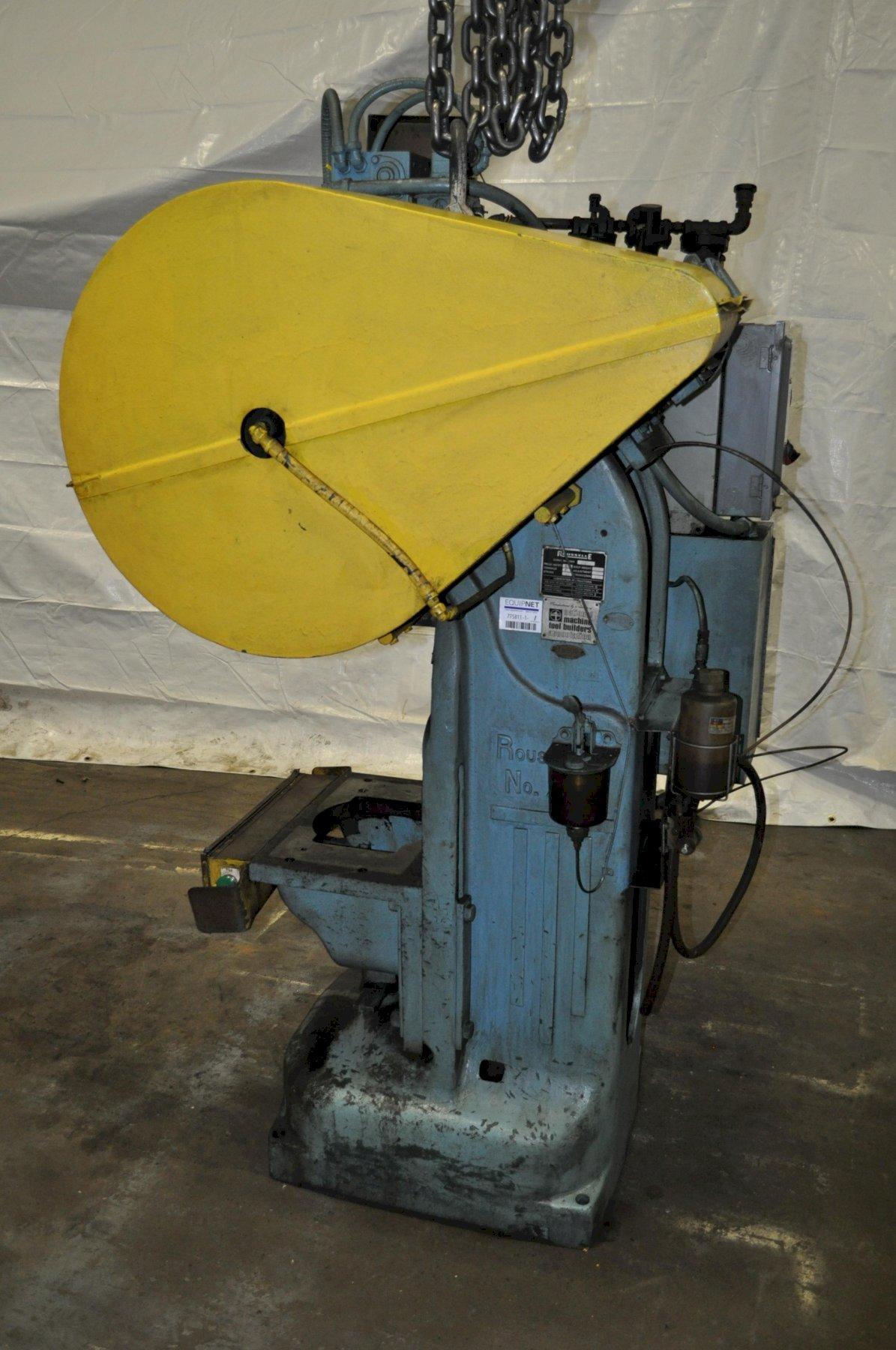 25 Ton, horn press, 4" stroke, 4.25"-15.25" shut height, 2" adj., 5.5" x 8.5" ram, 14" x 20" bed, 135 SPM - Image 9