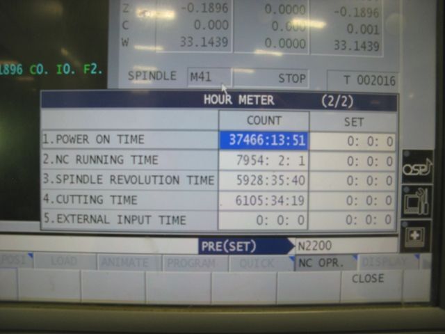 Okuma #Multus-B300-W, 9-Axis CNC Lathe, 25.5" swing, 40.55" machining length, 24.02" turning diameter, 10" - Image 2