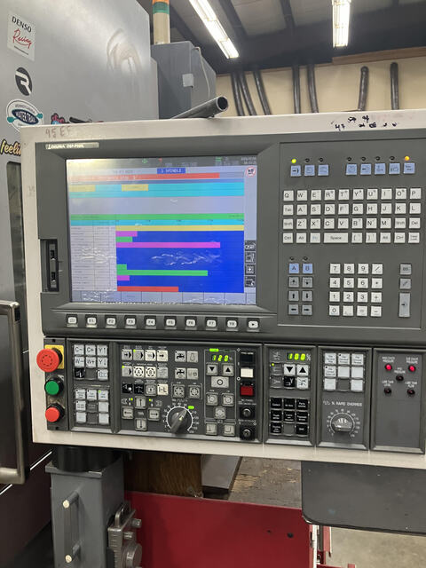 Okuma #Multus-B400-W, 8-Axis CNC Lathe, 27.9" swing, 61" machining length, 27.9" turning diameter, 15" chuck - Image 3