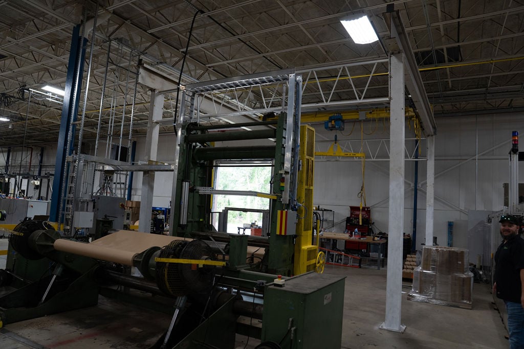 Cameron #438, Two-Drum Slitter Rewinder, 72" web width, 60" rewind width, 77" roll face width, 3500 FPM, 50 - Image 3