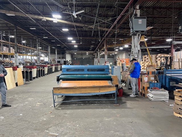 84" Rosenthal #WM-7-HHDUBSHTCIPH-12, Down-Cut Rotary Sheeter, 24" max. roll diameter, (2) 6" steel unwind - Image 3