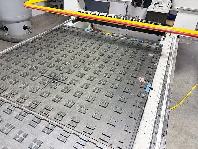 Onsrud #97M12-Mate-Series, 3-Axis CNC Moving Gantry Router, 97" X, 49" Y, 9" Z, 97" x 49" table, 12 HP - Image 8
