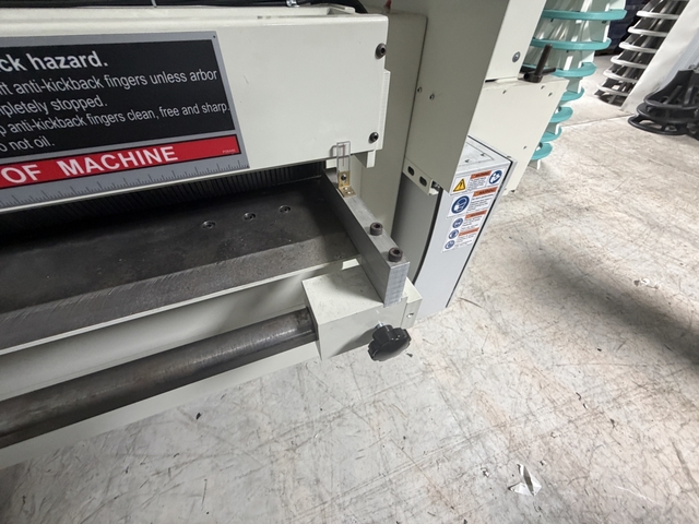 3.5" Mereen-Johnson #424-DC, Straight Line Multiple Rip Saw, 24" arbor, 14" tooling diameter, 6" throat, 30" - Image 10