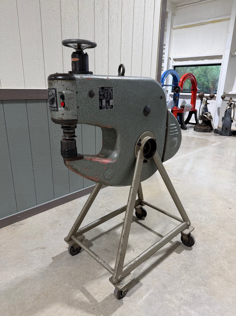 Eckold #KF309, Shrinking & Stretching Machine, Capacity: 14 Gauge Mild Steel, Throat: 13", Strokes/Min: 400 - Image 3