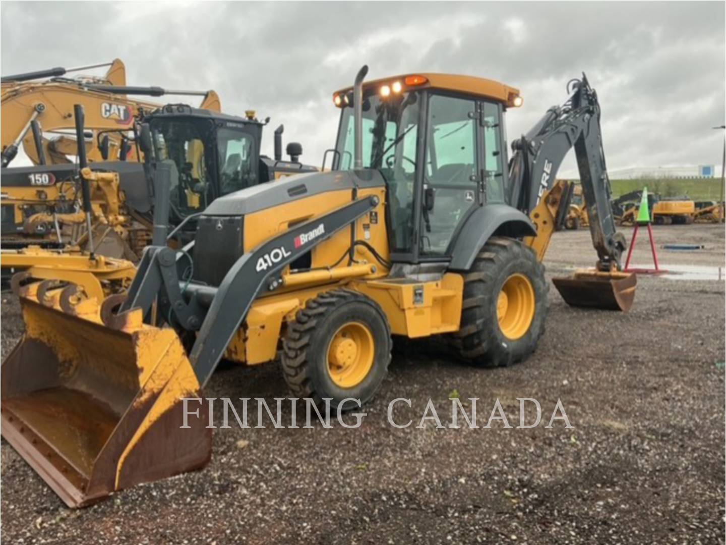 John Deere 410L, Backhoe Loader, 4605 hours, S/N: 1T0410LXPJD329179, 2018 - Image 1