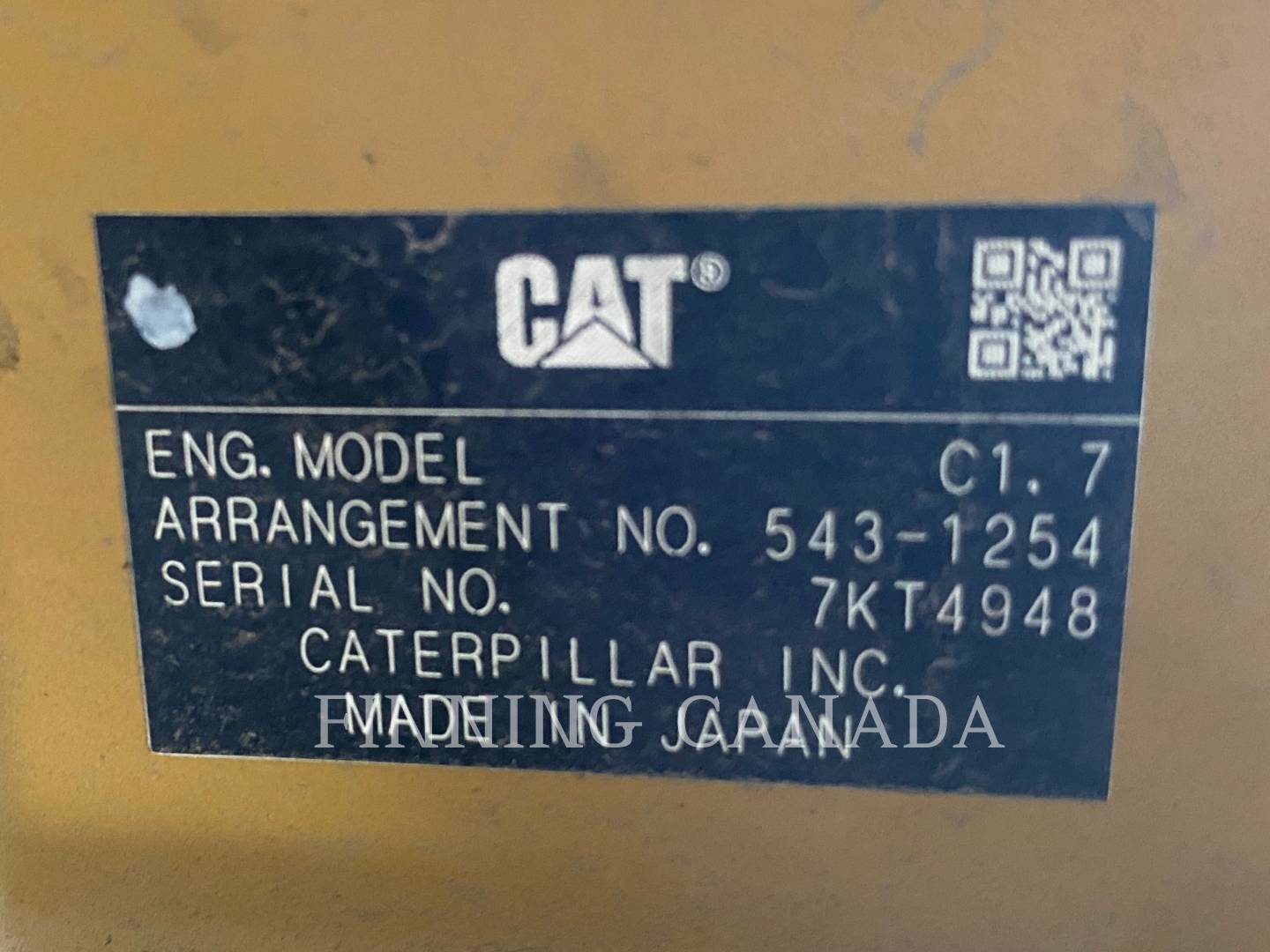 Caterpillar 303.5E2 CR, 1290 hours, S/N: JWY06630, 2020 - Image 6