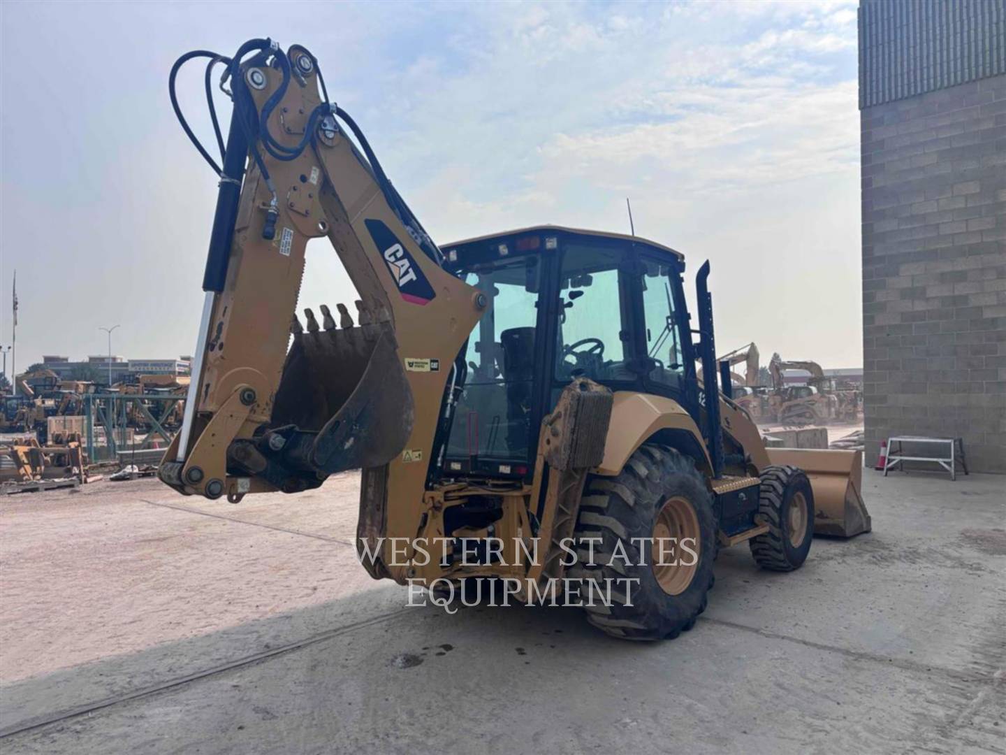 Cat 420F2, Backhoe Loader, 3788 hours, S/N: HWC03227, 2018 - Image 2