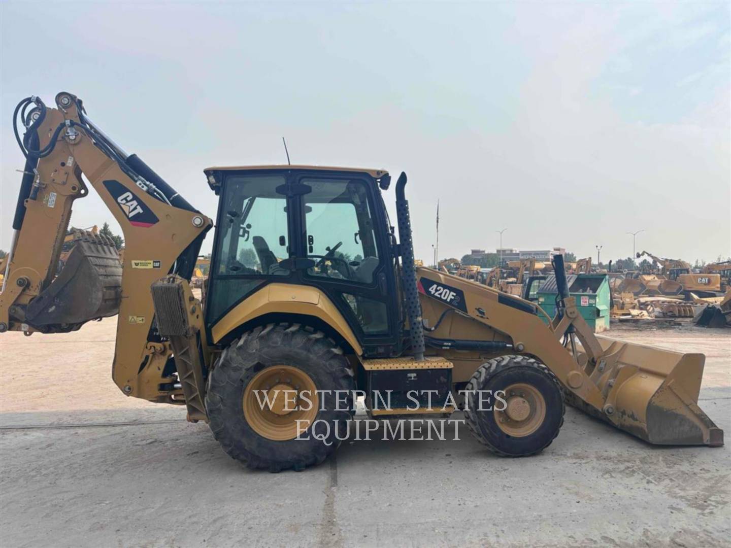 Cat 420F2, Backhoe Loader, 3788 hours, S/N: HWC03227, 2018 - Image 5