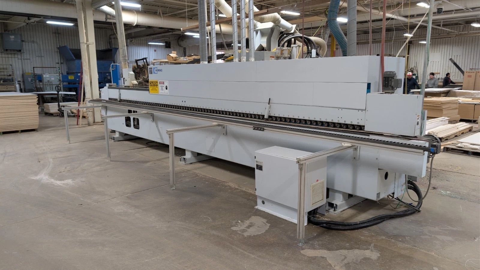 Homag #Optimat-KAL210/7/A20/S2, edge bander, 12-40mm panel height, 0.3-3mm edge thickness, 2007 - Image 2