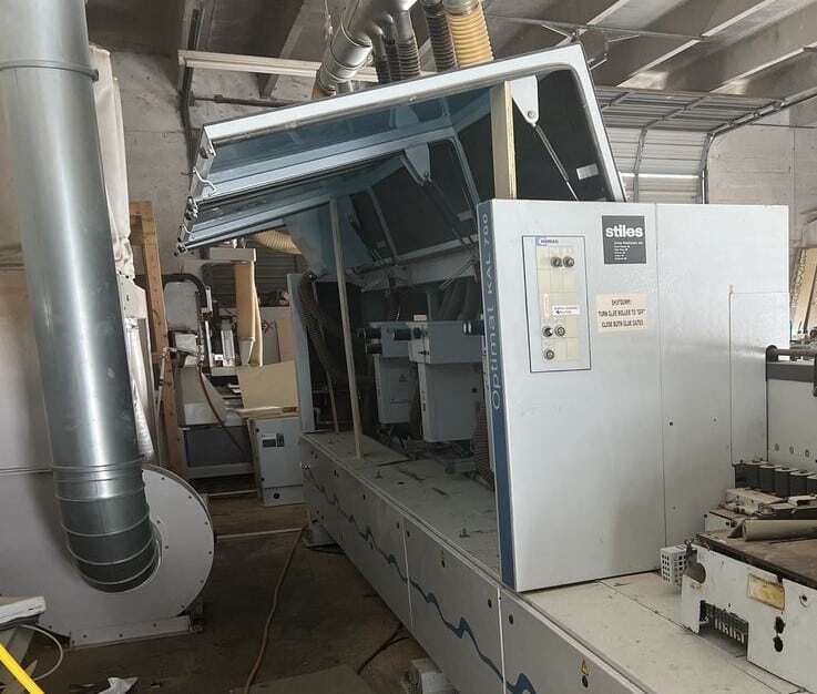 Homag #Optimat-KAL210/7/A20/S2, edge bander, 12-40mm panel height, 0.3-3mm edge thickness, 2007 - Image 5