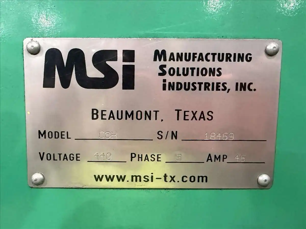 8-3/4" MSI #C8H Chamfemate, pipe & tube beveling machine, 20 HP - Image 2