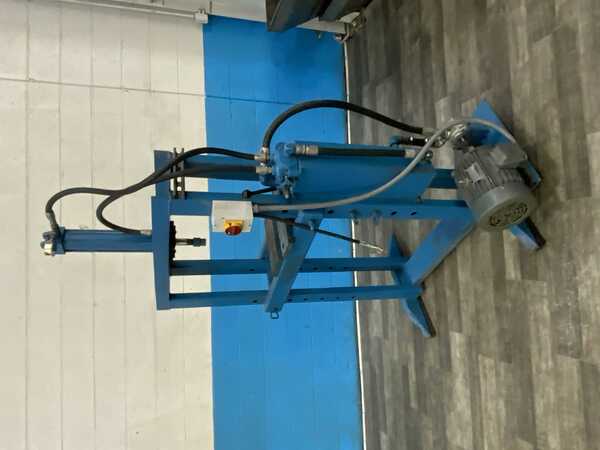 10 Ton, Hydraulic H-frame shop press, 35-1/2" x 14" bed, 14" stroke, 28" btwn uprights, 4" bed adjustment - Image 7