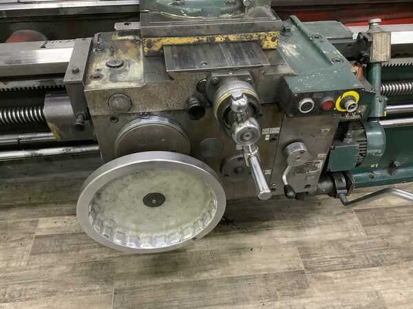 20" x 80" Ryazan #1M63H-2, engine lathe, 14.5" swing over cross slide, 6-jaw 20" chuck, digital read out, 15 - Image 7
