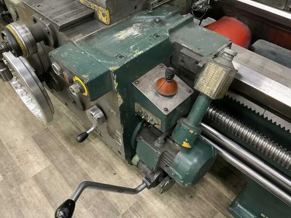 20" x 80" Ryazan #1M63H-2, engine lathe, 14.5" swing over cross slide, 6-jaw 20" chuck, digital read out, 15 - Image 9