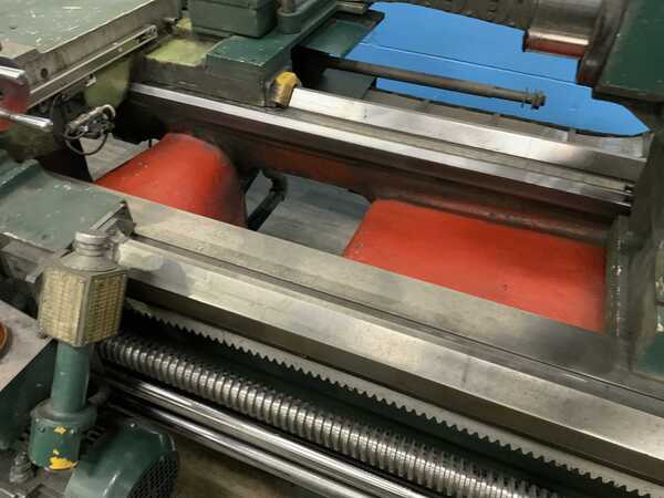 20" x 80" Ryazan #1M63H-2, engine lathe, 14.5" swing over cross slide, 6-jaw 20" chuck, digital read out, 15 - Image 10