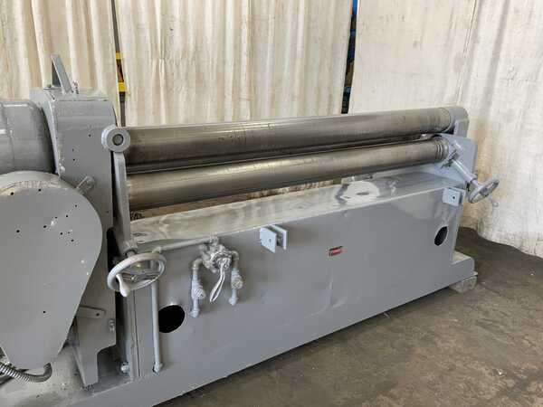 5' x 10 gauge Webb #505, initial pinch bending roll, 5" roll diameter, air drop end, forward/reversing, 3 HP - Image 2