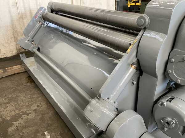 5' x 10 gauge Webb #505, initial pinch bending roll, 5" roll diameter, air drop end, forward/reversing, 3 HP - Image 3