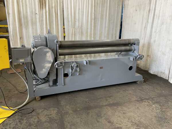 5' x 10 gauge Webb #505, initial pinch bending roll, 5" roll diameter, air drop end, forward/reversing, 3 HP - Image 7