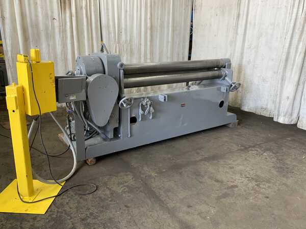 5' x 10 gauge Webb #505, initial pinch bending roll, 5" roll diameter, air drop end, forward/reversing, 3 HP - Image 8