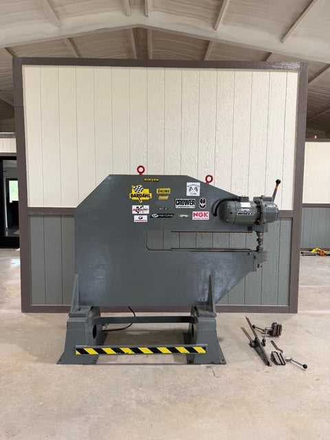 No. P5 Pullmax, nibbling machine, 7/32" capacity, 42" throat, 1100-2200 SPM, 2 HP, tooling & attachments - Image 1