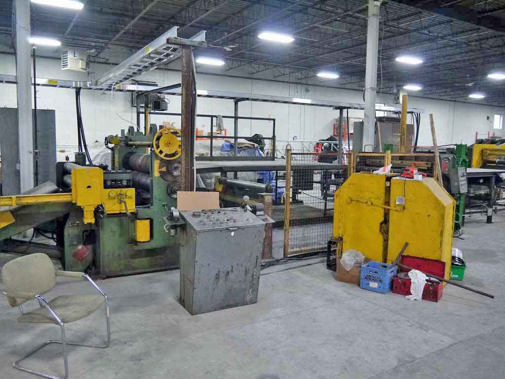 60" x .125" Loopco slitting line, 40000 lb., 300-600 FPM, left to right, 19.50"-24" ID entry, 20" ID exit - Image 2