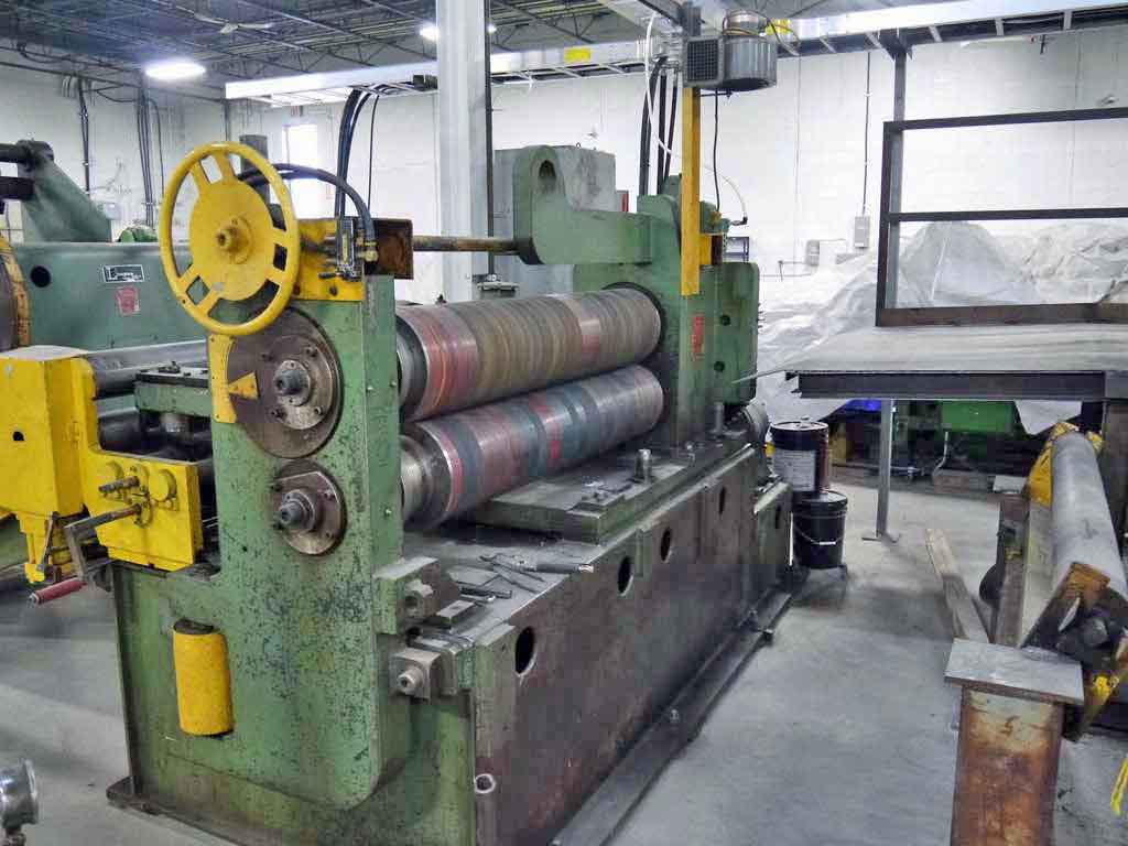 60" x .125" Loopco slitting line, 40000 lb., 300-600 FPM, left to right, 19.50"-24" ID entry, 20" ID exit - Image 7