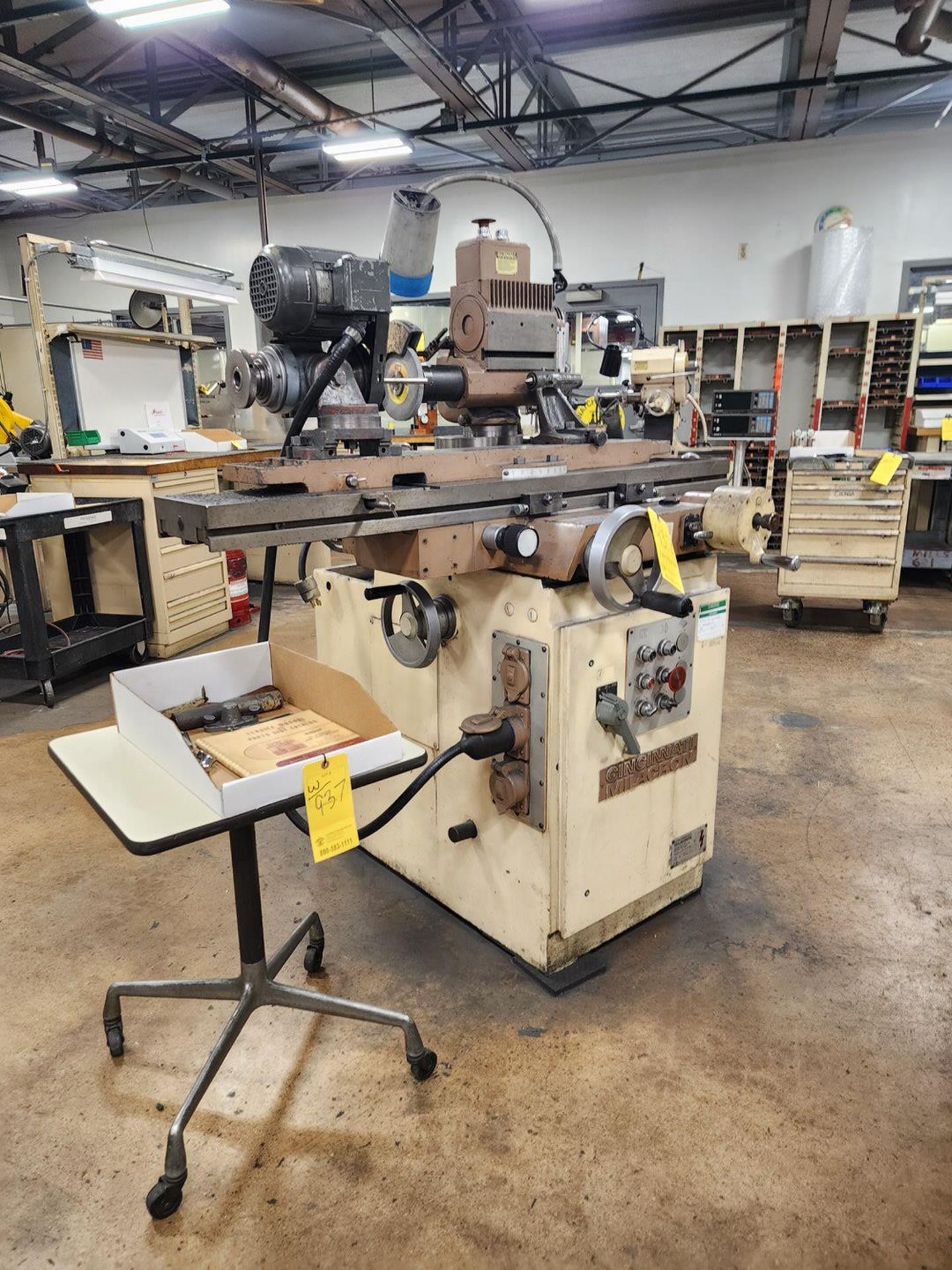 Cincinnati Milacron #No.-2-MT, universal tool & cutter grinder, 10" swing, 27" between tailstocks, tilt - Image 2