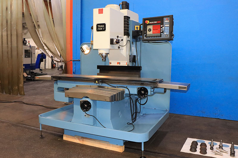 Southwestern Industries #FHM-7, CNC vertical mill, 76" x14" tbl., ProtoTrak SMX Control, 60" X, 23" Y, 20.5" - Image 4