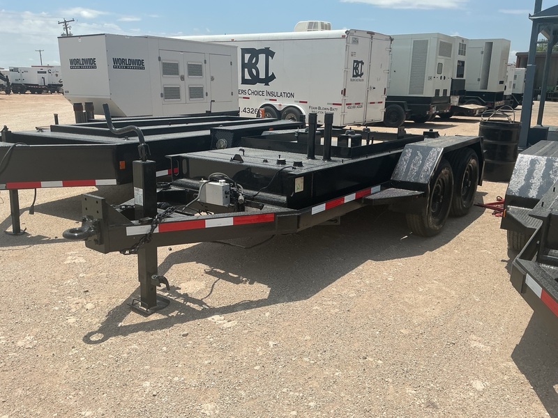 Caterpillar #XQ, generator trailer w/fuel tanks - Image 2
