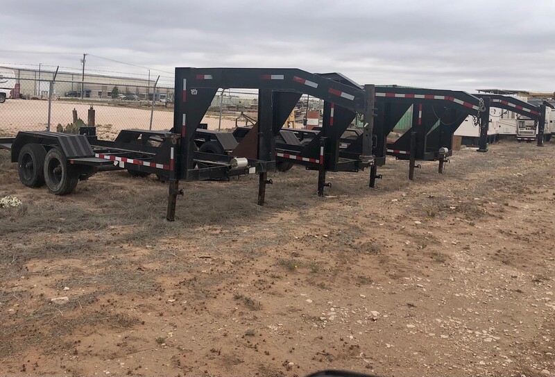 Caterpillar #XQ, gooseneck generator trailer, tandem axle, for XQ500 series, 19,590 lb. GVWR - Image 2