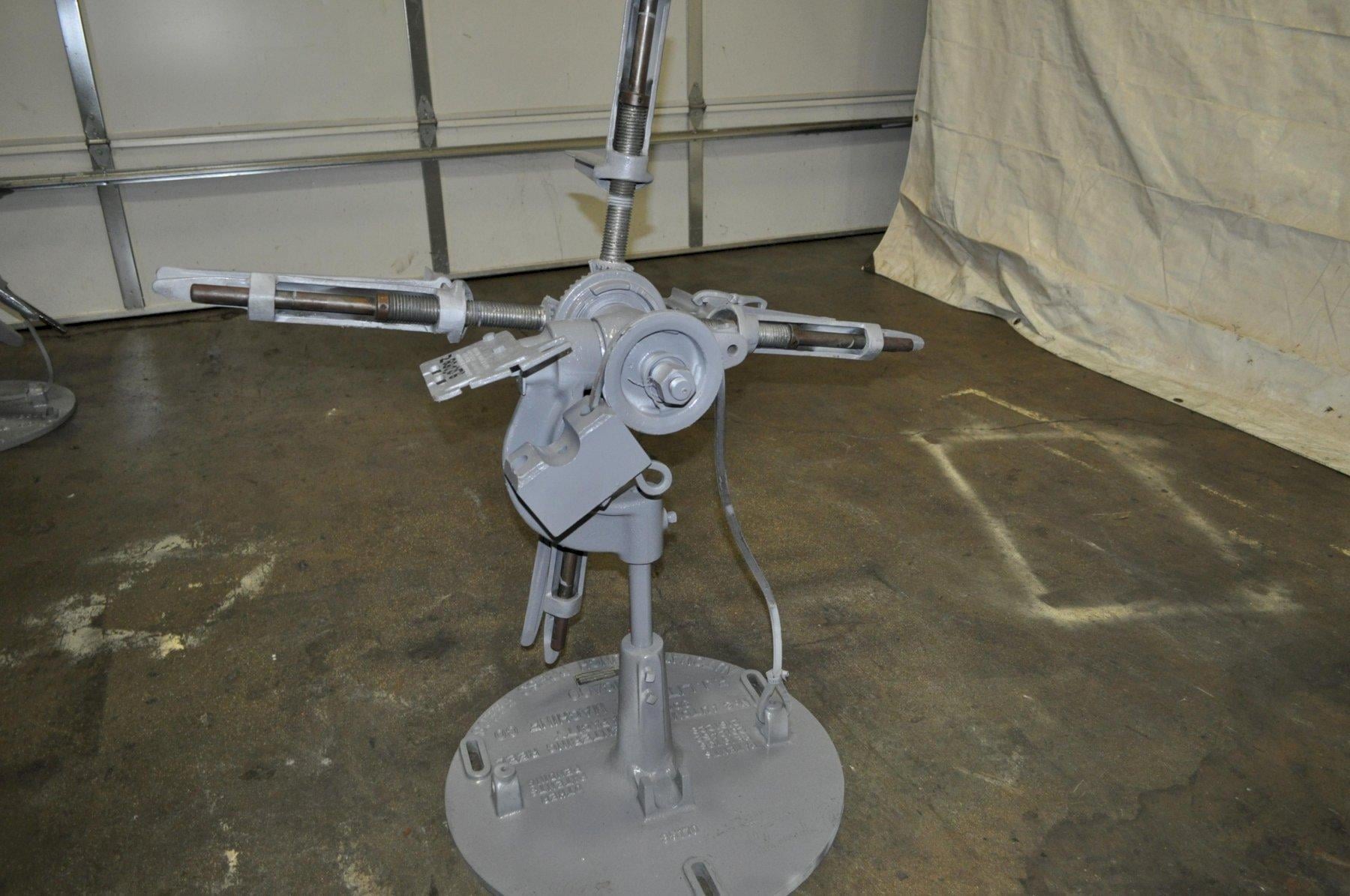 300 lb. Littell #3, non-motorized uncoiler, 8.5" mandrel, 55" outside dimensions, 8.5"-21" ID, manual - Image 1