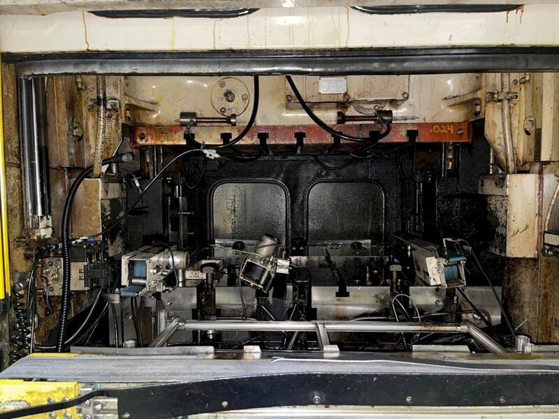 125 Ton, Minster #PM3-125, straight side double crank press, 1.1" stroke, 22.8" Shut Height, 190-600 SPM, 48" - Image 5