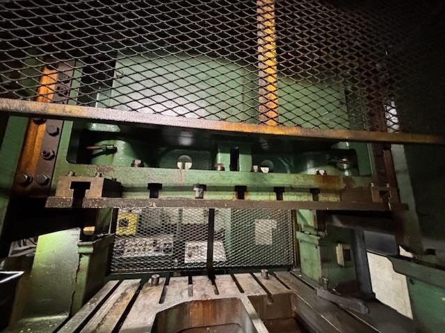 150 Ton, Minster #P2-150, straight side double crank press, 6" stroke, 23" Shut Height, 4" adj., 0-90 SPM - Image 4