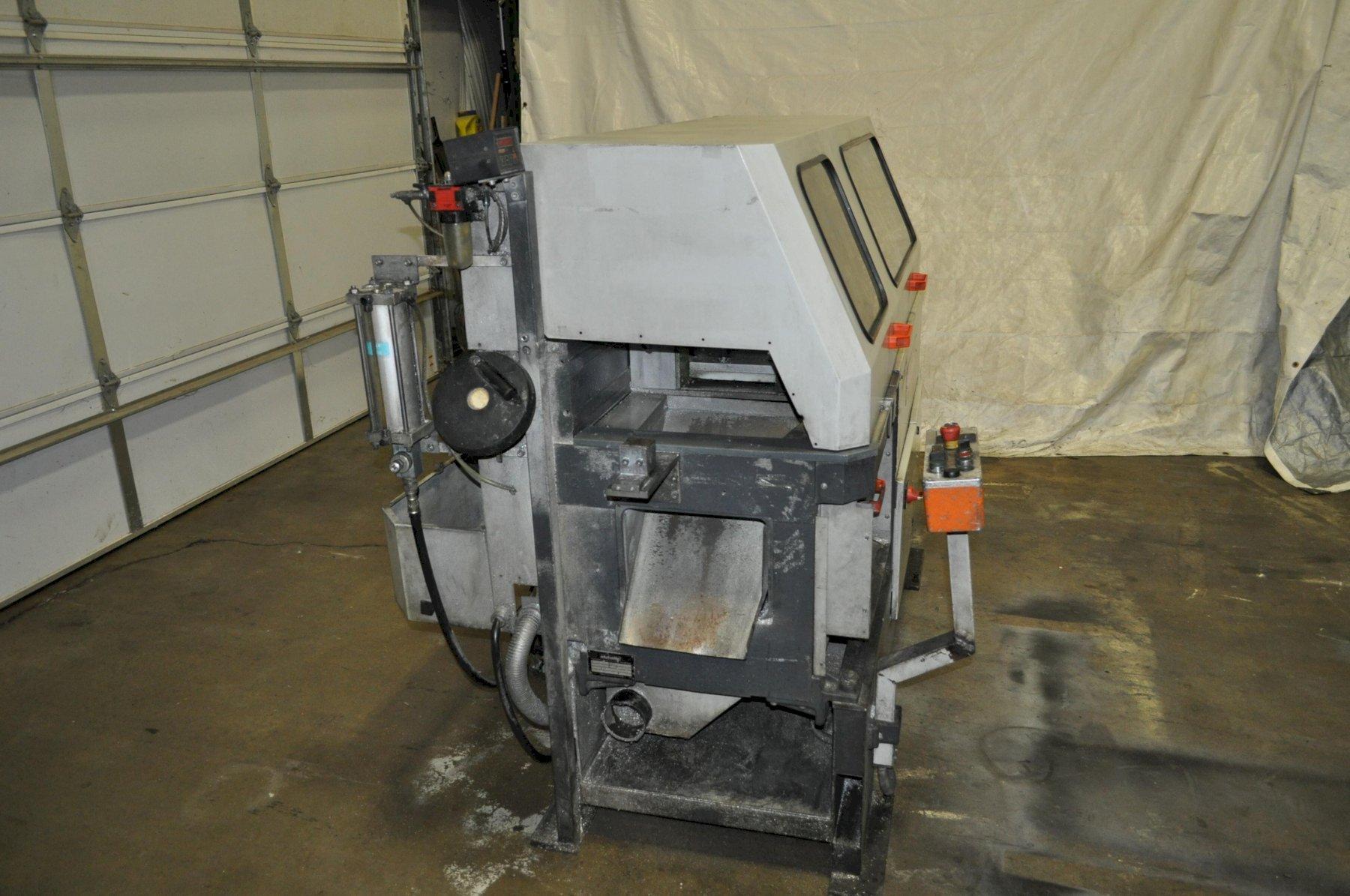 7" Elumatec #SA-142/35, automatic miter saw, non-ferrous, 90-45° tilting, 19.6" blade, 3400 RPM, entry/exit - Image 10