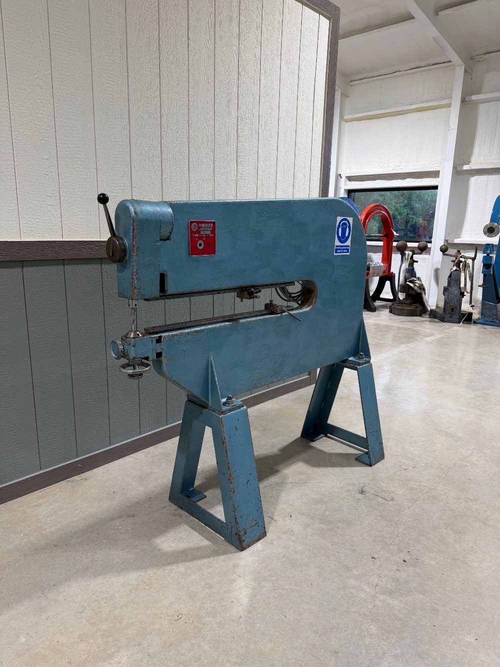 No. 1000 Nibbler Junior, Nibbling Machine, Capacity 1/16", Throat Depth: 42", 1HP (Many Other Nibblers - Image 4