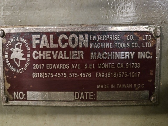 12" x 24" Chevalier #FSG-1224AD, automatic surface grinder, 14" x 2" x 5" wheel, 11-3/4" x 23-5/8" - Image 3