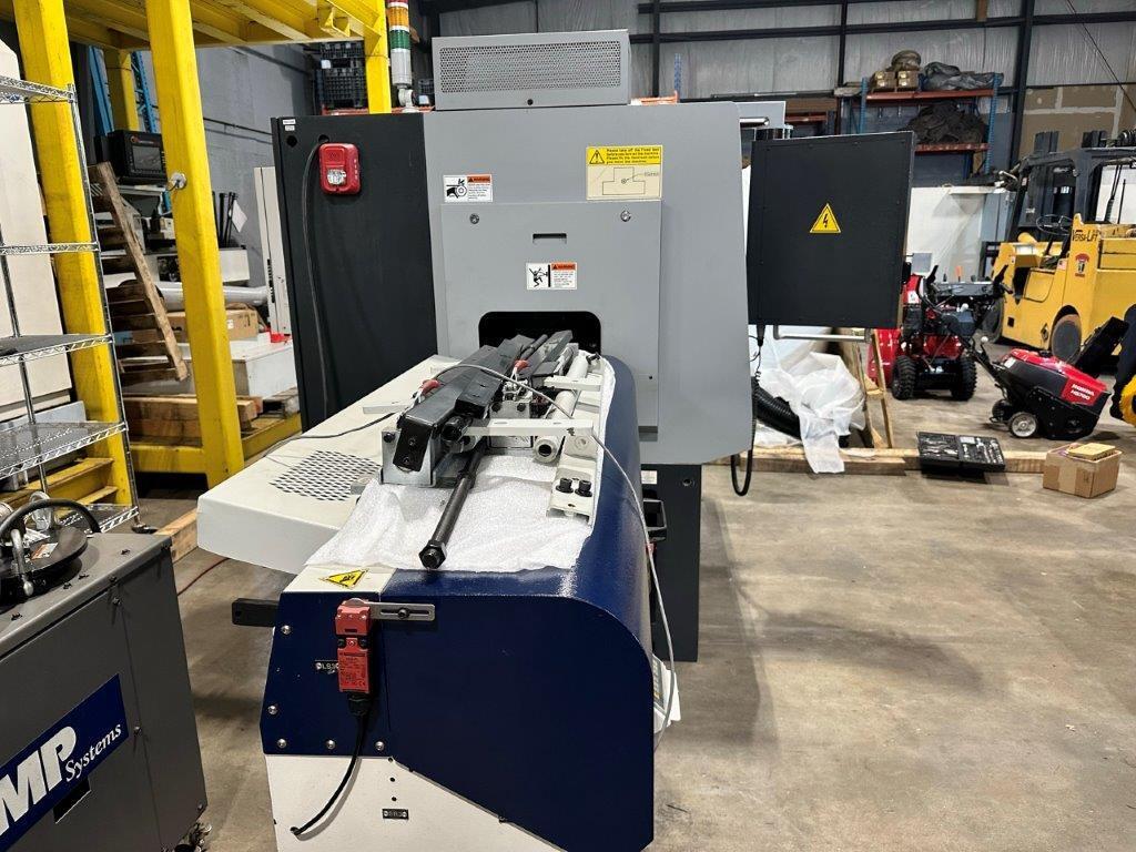 Ganesh #Cyclone-32NCY, CNC lathes, 1" bar, Mitsubishi Control, Edge Rebel V65 magazine barloader, 1000 psi - Image 3
