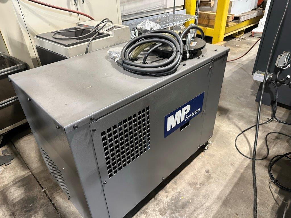 Ganesh #Cyclone-32NCY, CNC lathes, 1" bar, Mitsubishi Control, Edge Rebel V65 magazine barloader, 1000 psi - Image 8