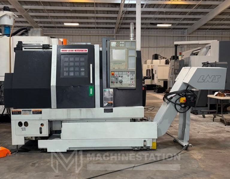 Mori Seiki #DuraTurn-2050, CNC turning center, 24" swing, 8" chuck, 3-jaw, 2" bar, 14.5" dia., 20.8" lgth, 12 - Image 1