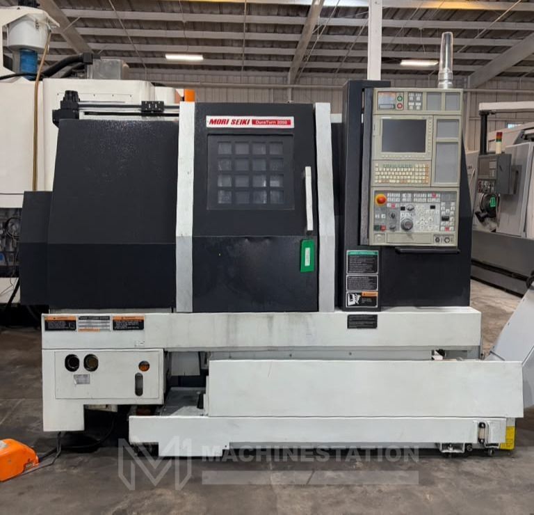 Mori Seiki #DuraTurn-2050, CNC turning center, 24" swing, 8" chuck, 3-jaw, 2" bar, 14.5" dia., 20.8" lgth, 12 - Image 3