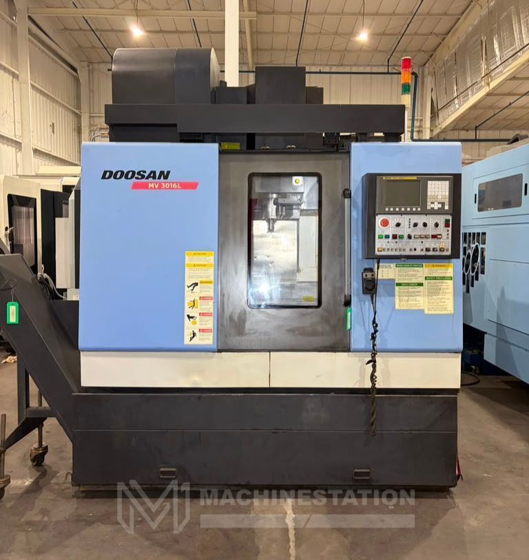 Daewoo Doosan #MV-3016L, CNC vertical machining center, 30 automatic tool changer, 30.2" X, 17.1" Y, 20.1" Z - Image 2