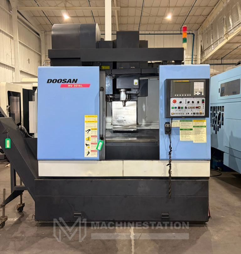 Daewoo Doosan #MV-3016L, CNC vertical machining center, 30 automatic tool changer, 30.2" X, 17.1" Y, 20.1" Z - Image 3