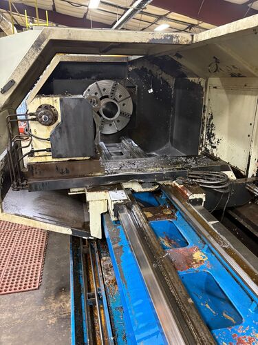Summit #SC-32-12X160, CNC turning lathe, 31.5" swing, 32" chuck, 12" bar, 31.5" dia., 150.4" lgth, 2-Axis - Image 1