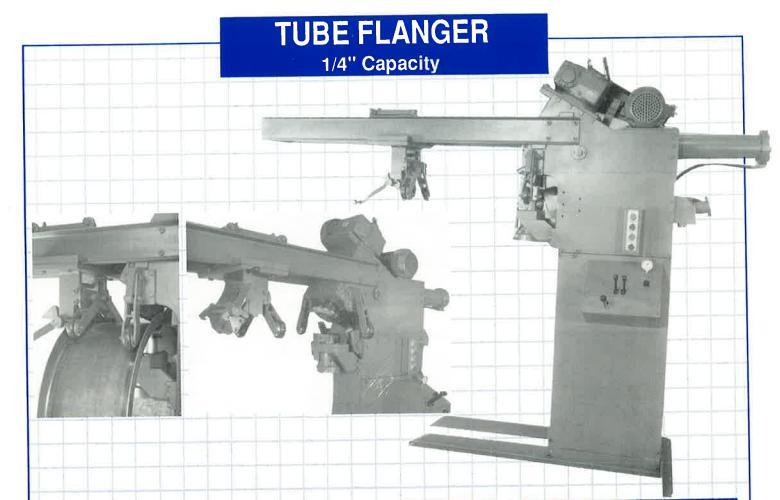 1/4" Blue Valley #T-1084, tube & pipe flanger, 15"-60" diameter capacity, 8"-60" tube length, 2-1/4" flange - Image 3
