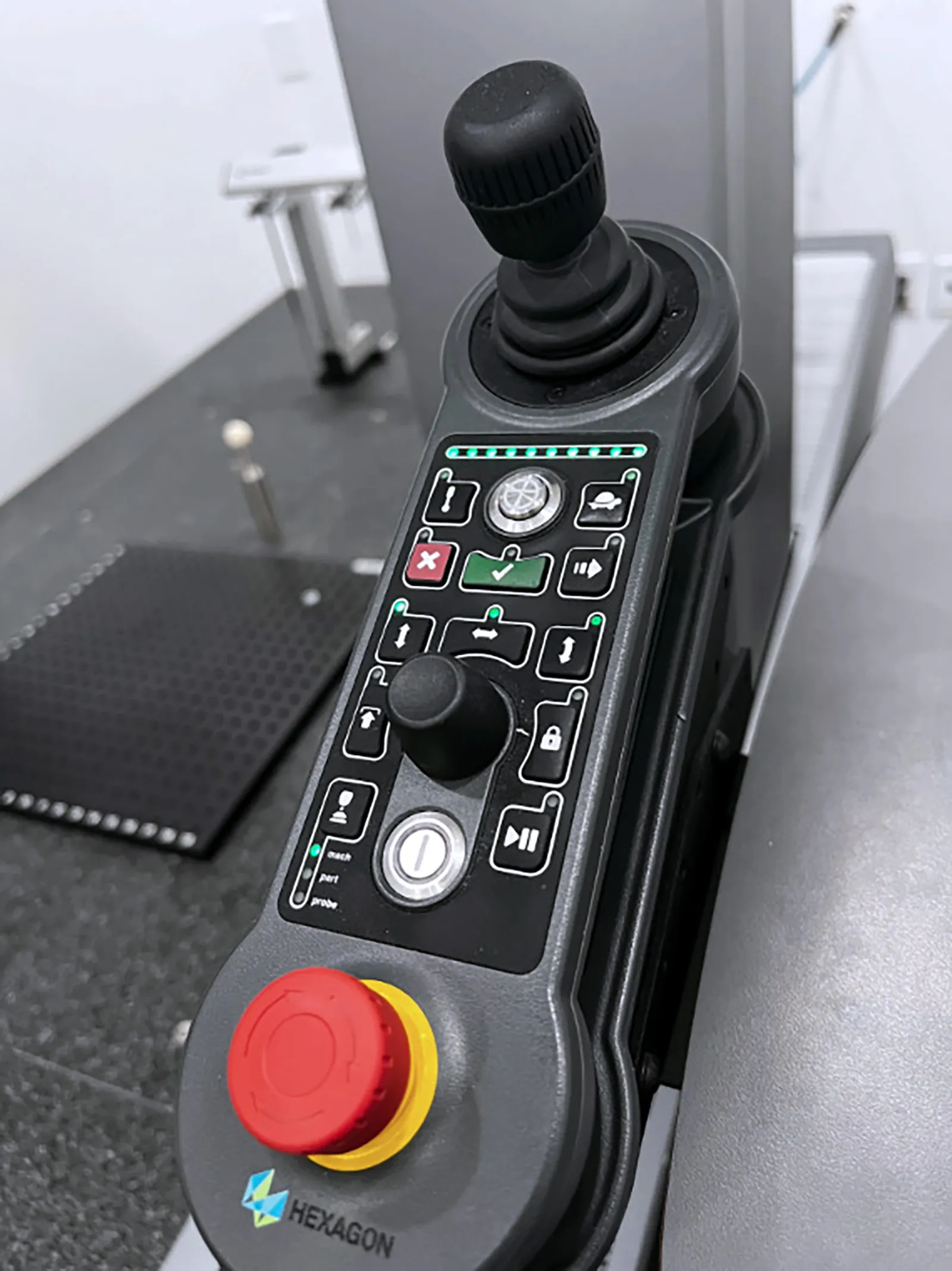 Hexagon #Global-S-Green-7.10.7, coordinate measuring machine, 27.5" X, 39.4" Y, 26" Z, PC-DMIS 2024.1, 2022 - Image 5