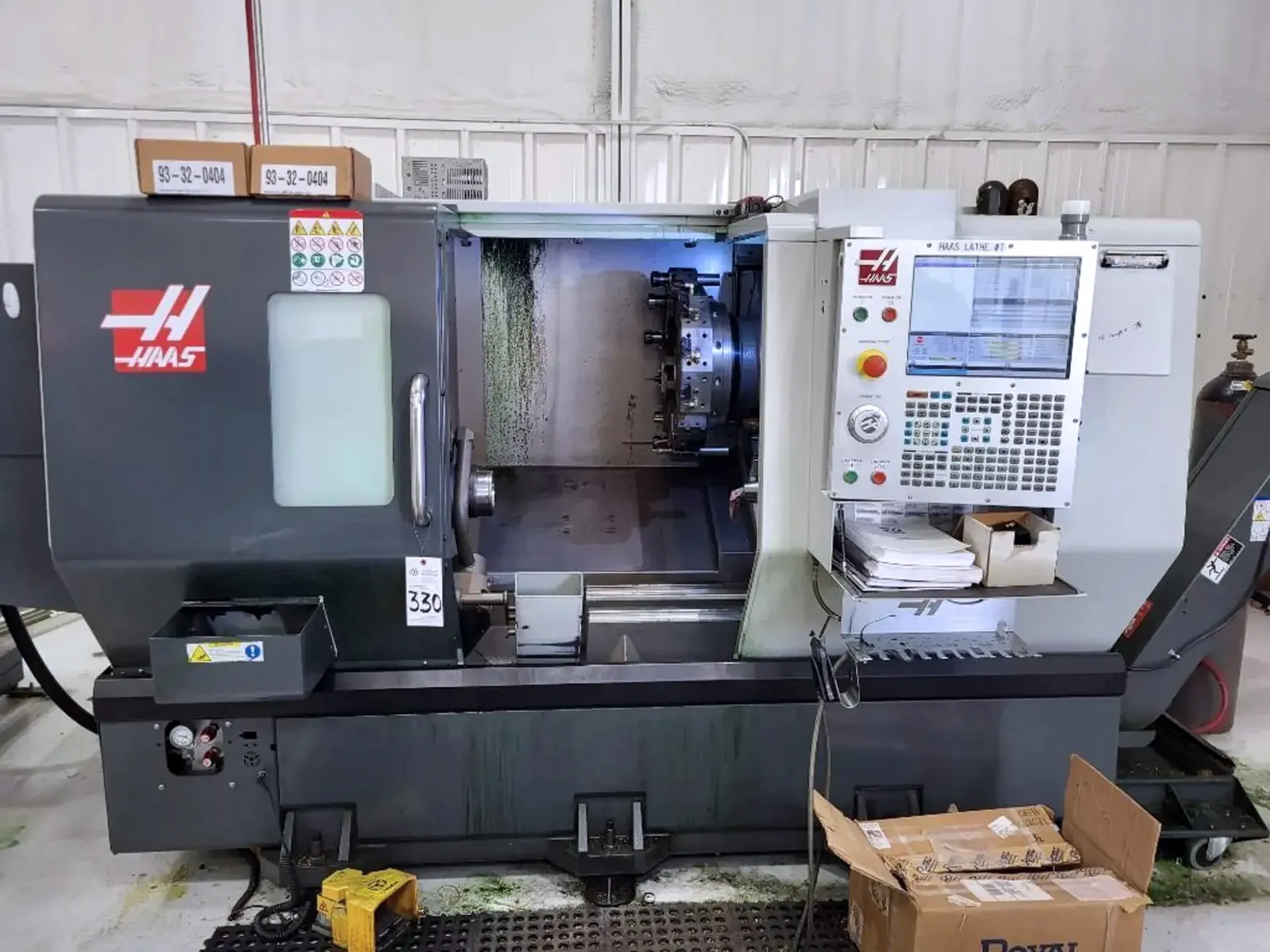 Haas #ST-20, CNC lathe, 31.7" swing, 8" chuck, 2" bar, 21" diameter, 21" length, 4000 RPM, 20 HP, 2018 - Image 2