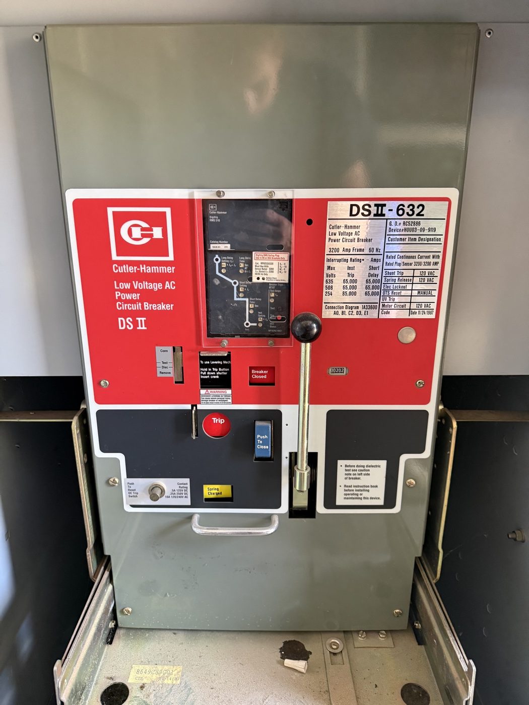 3200 Amps, Kohler Power Systems #203, Generator Paralleling Switchgear, 480 VAC, 4-wire, (2) Cutler-Hammer - Image 7