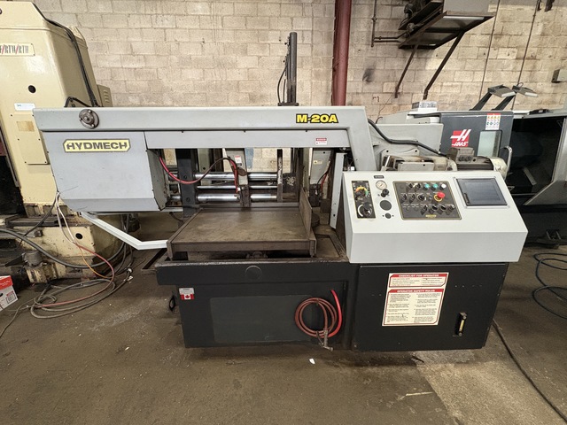 20" x 30" Hyd-Mech #M-20A, Horizontal Pivot Band Saw, 1.5" x 20'-6" blade, 32" table height, 8,000 lb. - Image 2
